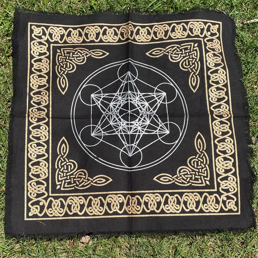 Metatron’s Cube altar cloth